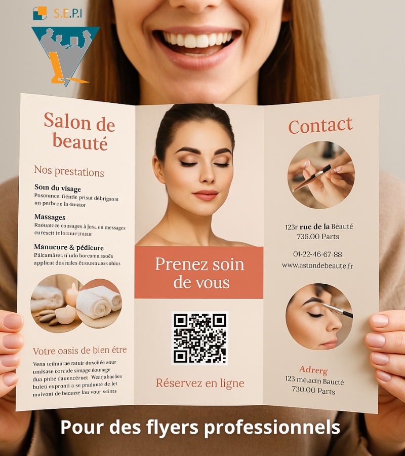 sepi flyers professionnels SEPI creation et impression de flyers professionnels